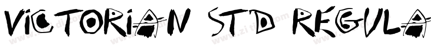 Victorian Std Regula字体转换